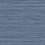 TC70309 blue shantung silk embossed vinyl wallpaper from the More Textures collection by Seabrook Designs