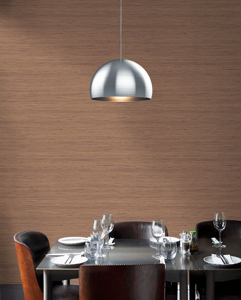 TC70311 dining room red shantung silk embossed vinyl wallpaper from the More Textures collection by Seabrook Designs