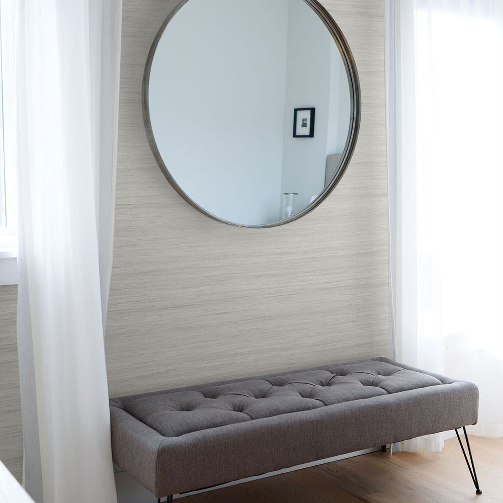 
                  
                    TC70328 bench beige shantung silk embossed vinyl wallpaper from the More Textures collection by Seabrook Designs
                  
                
