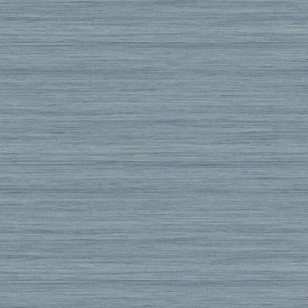 TC70332 blue shantung silk embossed vinyl wallpaper from the More Textures collection by Seabrook Designs