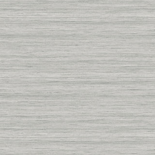 TC70348 gray shantung silk embossed vinyl wallpaper from the More Textures collection by Seabrook Designs
