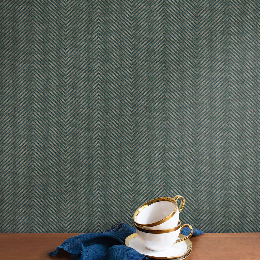 
                  
                    TC70414 kitchen green cafe chevron embossed vinyl wallpaper from the More Textures collection by Seabrook Designs
                  
                