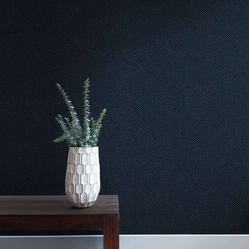 
                  
                    TC70432 bench blue cafe chevron embossed vinyl wallpaper from the More Textures collection by Seabrook Designs
                  
                