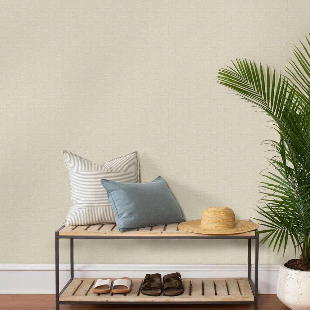 
                  
                    TC70505 entry tan seagrass weave embossed vinyl wallpaper from the More Textures collection by Seabrook Designs
                  
                