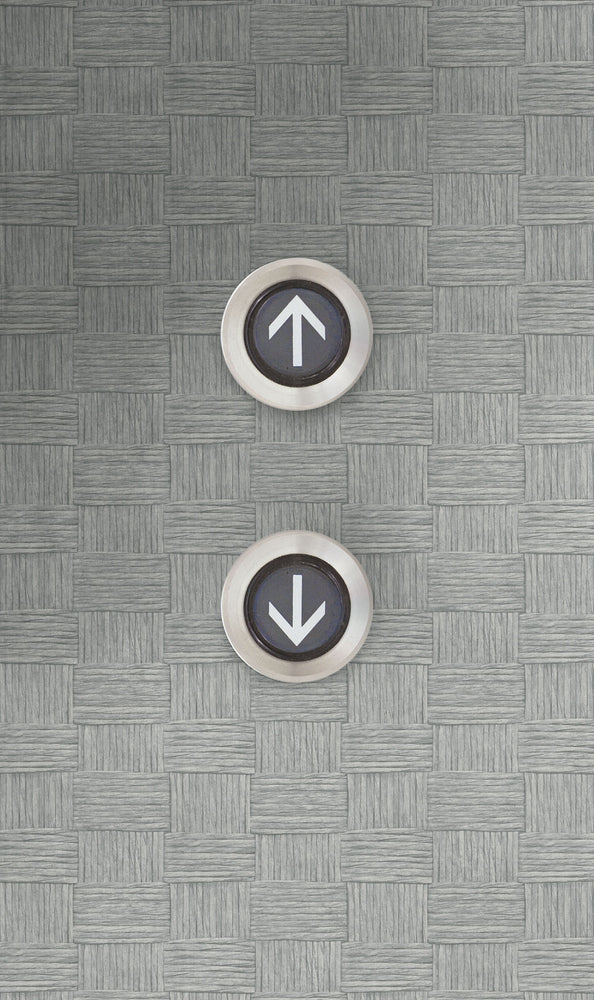 TC70508 hotel gray seagrass weave embossed vinyl wallpaper from the More Textures collection by Seabrook Designs