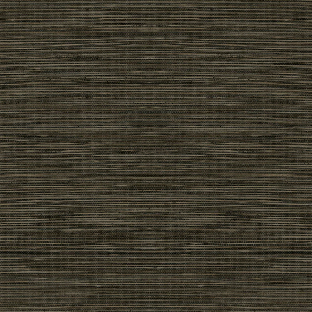 TC70706 brown sisal hemp grasscloth embossed vinyl wallpaper from the More Textures collection by Seabrook Designs