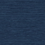 TC70722 blue sisal hemp grasscloth embossed vinyl wallpaper from the More Textures collection by Seabrook Designs