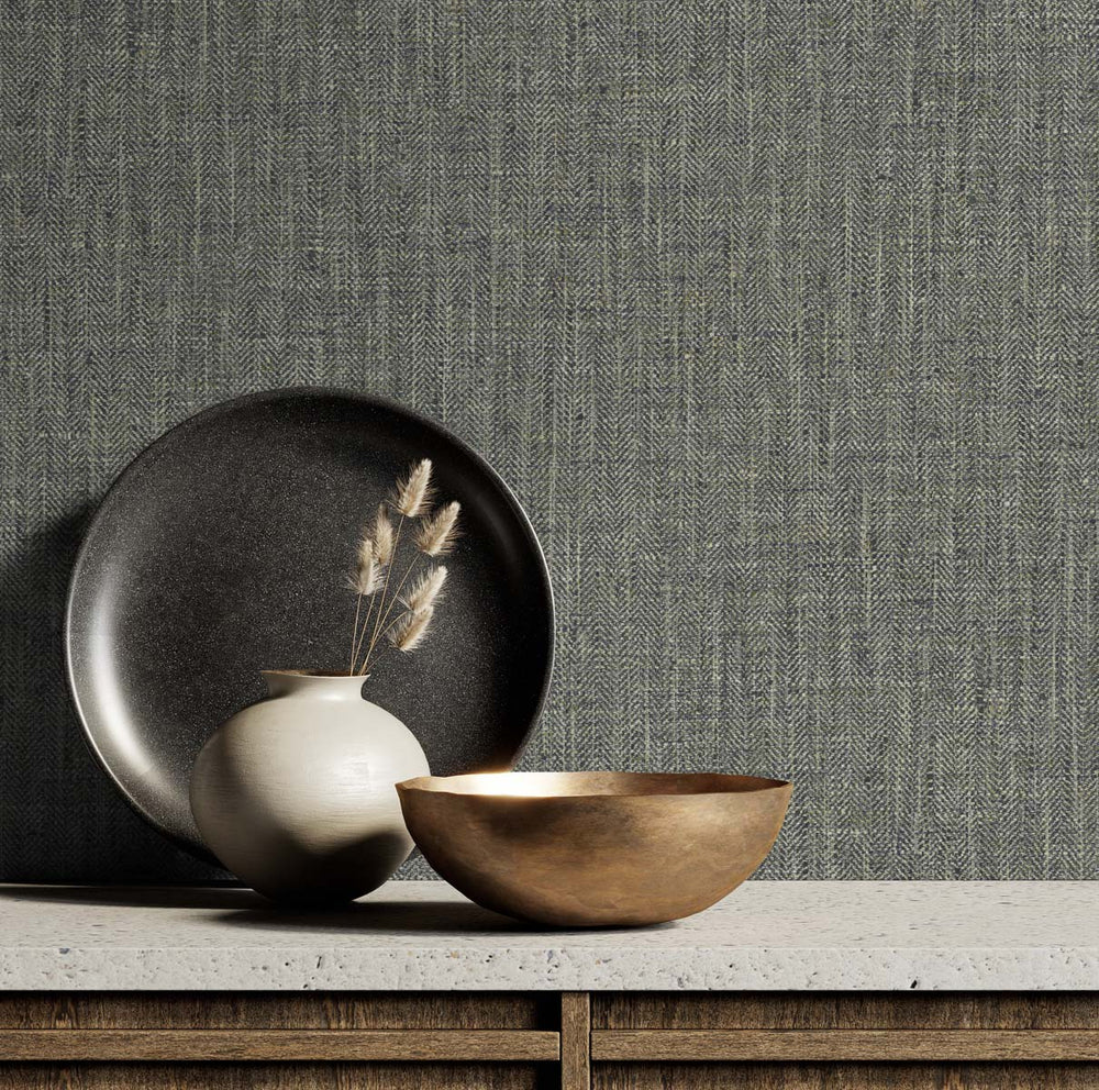 TG60010 vinyl linen wallpaper decor from the Tedlar Textures collection by DuPont