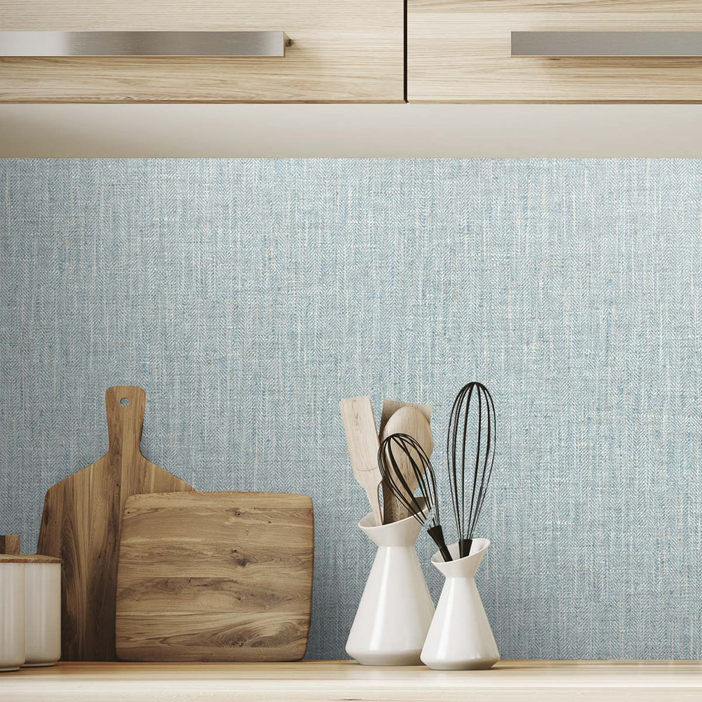 
                  
                    TG60046 vinyl linen wallpaper kitchen from the Tedlar Textures collection by DuPont
                  
                