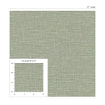 TG60110 faux linen vinyl wallpaper scale from DuPont
