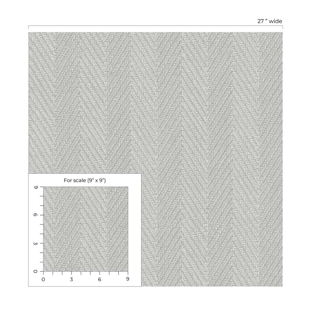 
                  
                    TG60203 knit chevron textured vinyl wallpaper scale from DuPont Tedlar
                  
                