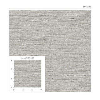 TG60302 faux sisal textured vinyl wallpaper scale from the Tedlar Textures collection by DuPont