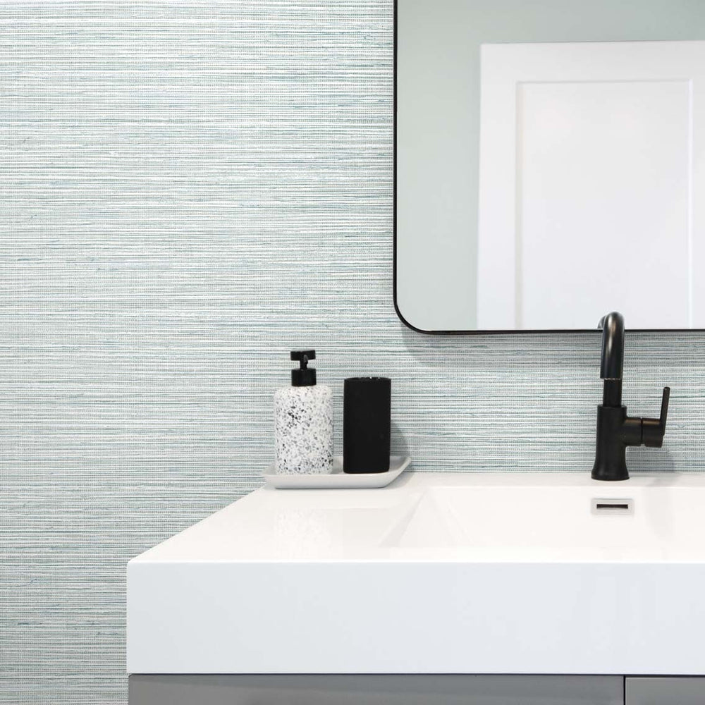 
                  
                    TG60308 faux sisal textured vinyl wallpaper bedroom from the Tedlar Textures collection by DuPont
                  
                