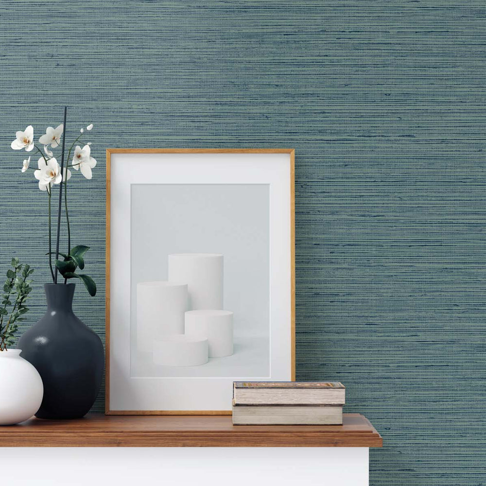 
                  
                    TG60324 faux sisal textured vinyl wallpaper decor from the Tedlar Textures collection by DuPont
                  
                