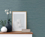 TG60324 faux sisal textured vinyl wallpaper decor from the Tedlar Textures collection by DuPont