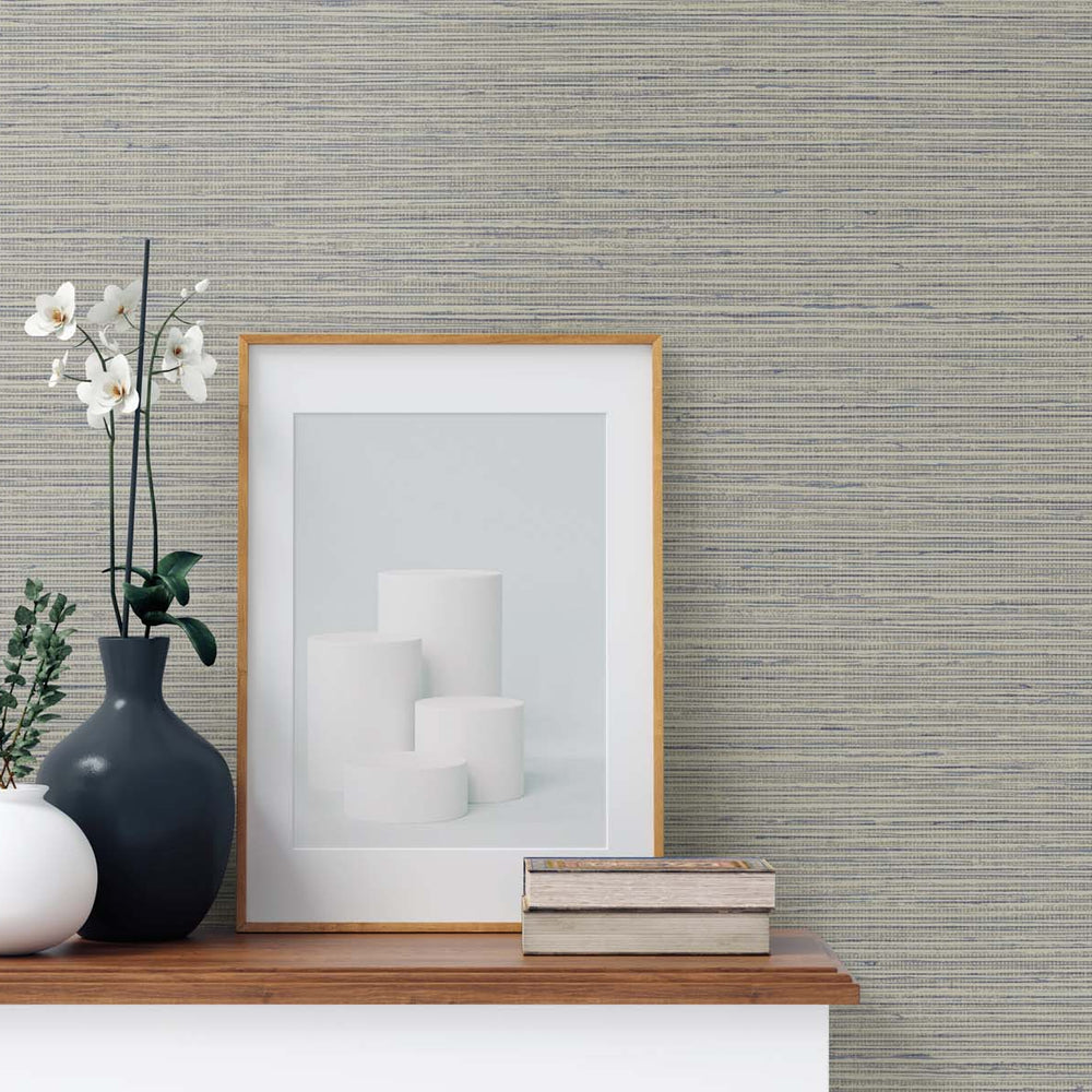 
                  
                    TG60332 faux sisal textured vinyl wallpaper decor from the Tedlar Textures collection by DuPont
                  
                