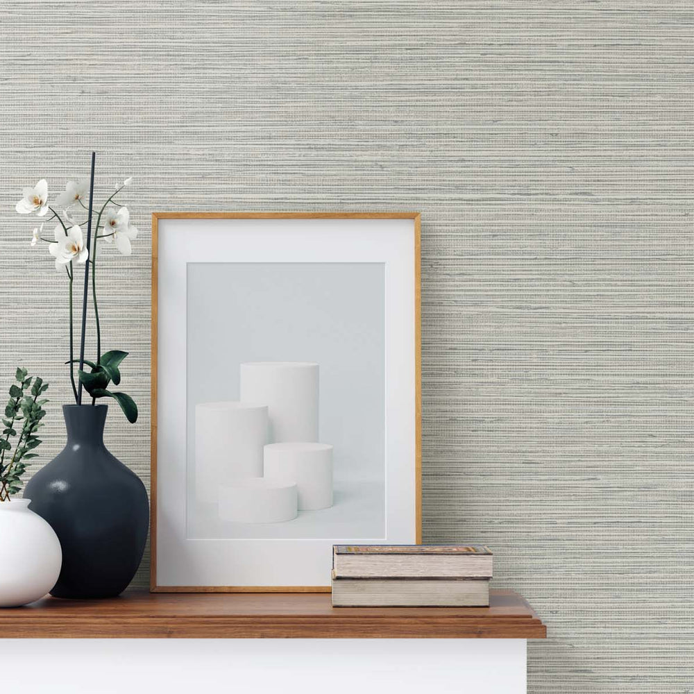 
                  
                    TG60333 faux sisal textured vinyl wallpaper decor from the Tedlar Textures collection by DuPont
                  
                
