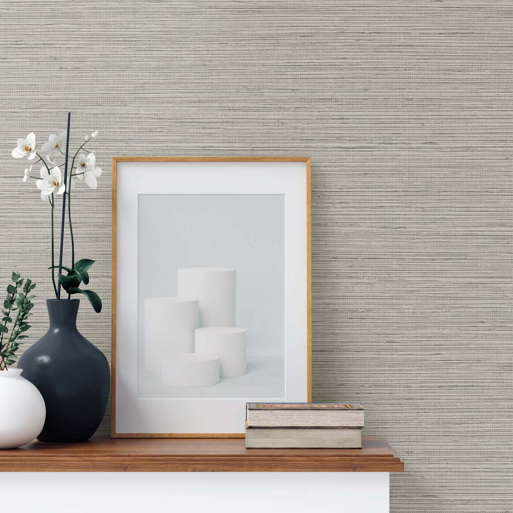 
                  
                    TG60334 faux sisal textured vinyl wallpaper decor from the Tedlar Textures collection by DuPont
                  
                