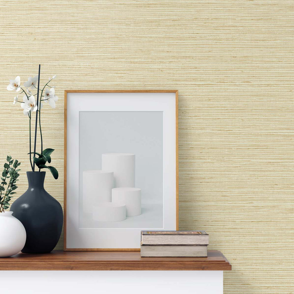 
                  
                    TG60337 faux sisal textured vinyl wallpaper decor from the Tedlar Textures collection by DuPont
                  
                
