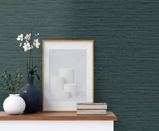 TG60341 faux sisal textured vinyl wallpaper decor from the Tedlar Textures collection by DuPont