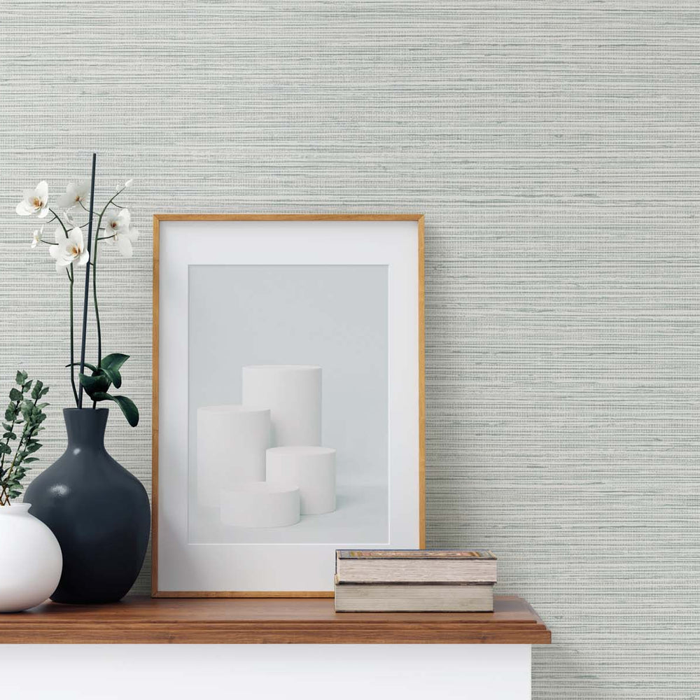 
                  
                    TG60350 faux sisal textured vinyl wallpaper decor from the Tedlar Textures collection by DuPont
                  
                