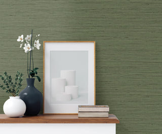 TG60351 faux sisal textured vinyl wallpaper decor from the Tedlar Textures collection by DuPont