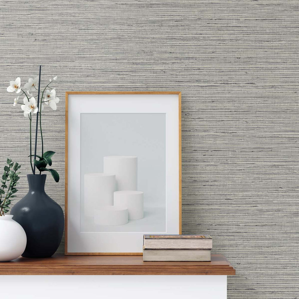 
                  
                    TG60352 faux sisal textured vinyl wallpaper decor from the Tedlar Textures collection by DuPont
                  
                