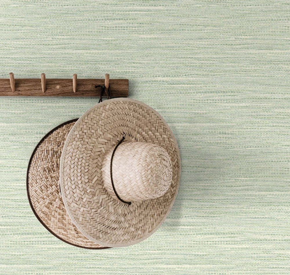TG60408 faux jute textured vinyl wallpaper decor from the Tedlar Textures collection by DuPont