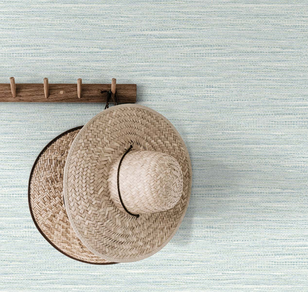 TG60409 faux jute textured vinyl wallpaper decor from the Tedlar Textures collection by DuPont