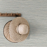TG60412 faux jute textured vinyl wallpaper decor from the Tedlar Textures collection by DuPont