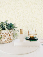 SD00516LT Burleigh delicate branches botanical wallpaper office from Say Decor