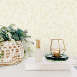 SD00516LT Burleigh delicate branches botanical wallpaper office from Say Decor