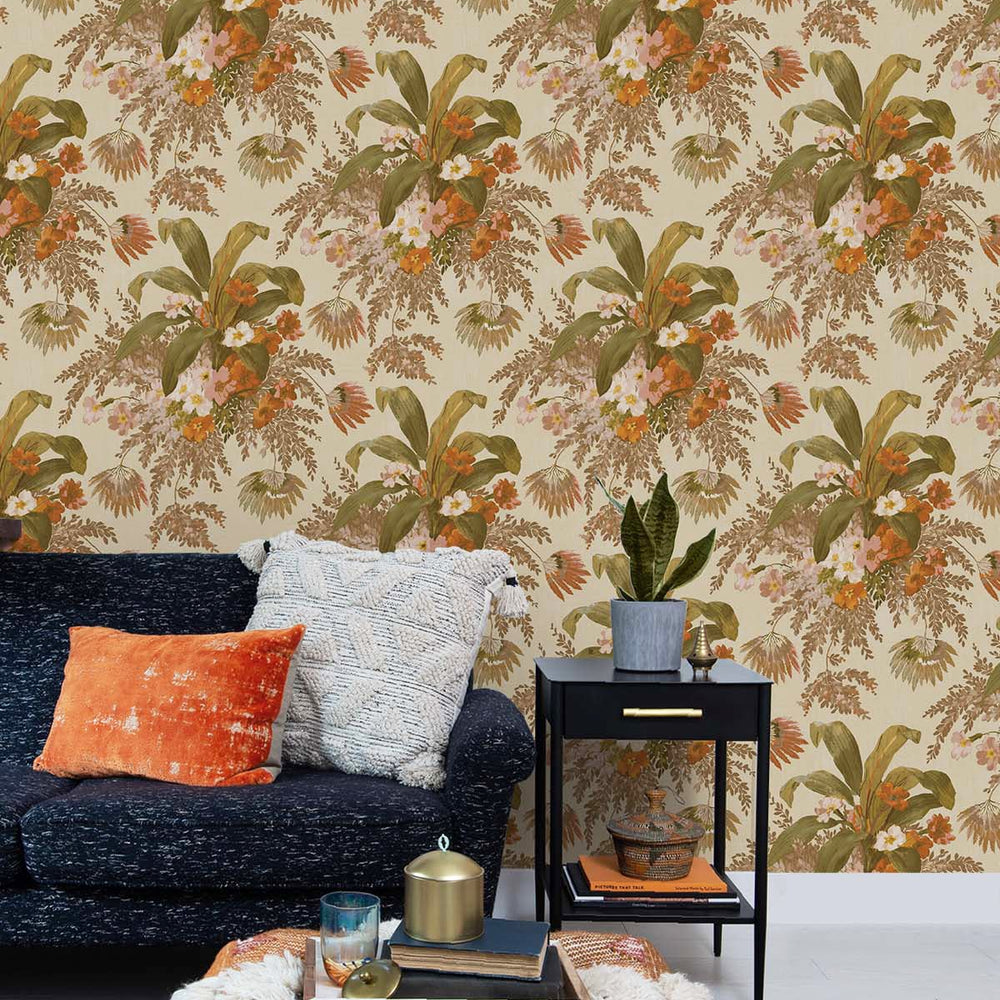 
                  
                    SD50012RT Barbados tropical bouquet wallpaper living room from Say Decor
                  
                