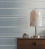 Textured vinyl wallpaper decor TS80602 Horizon ombre stripe from the Even More Textures collection by Seabrook Designs