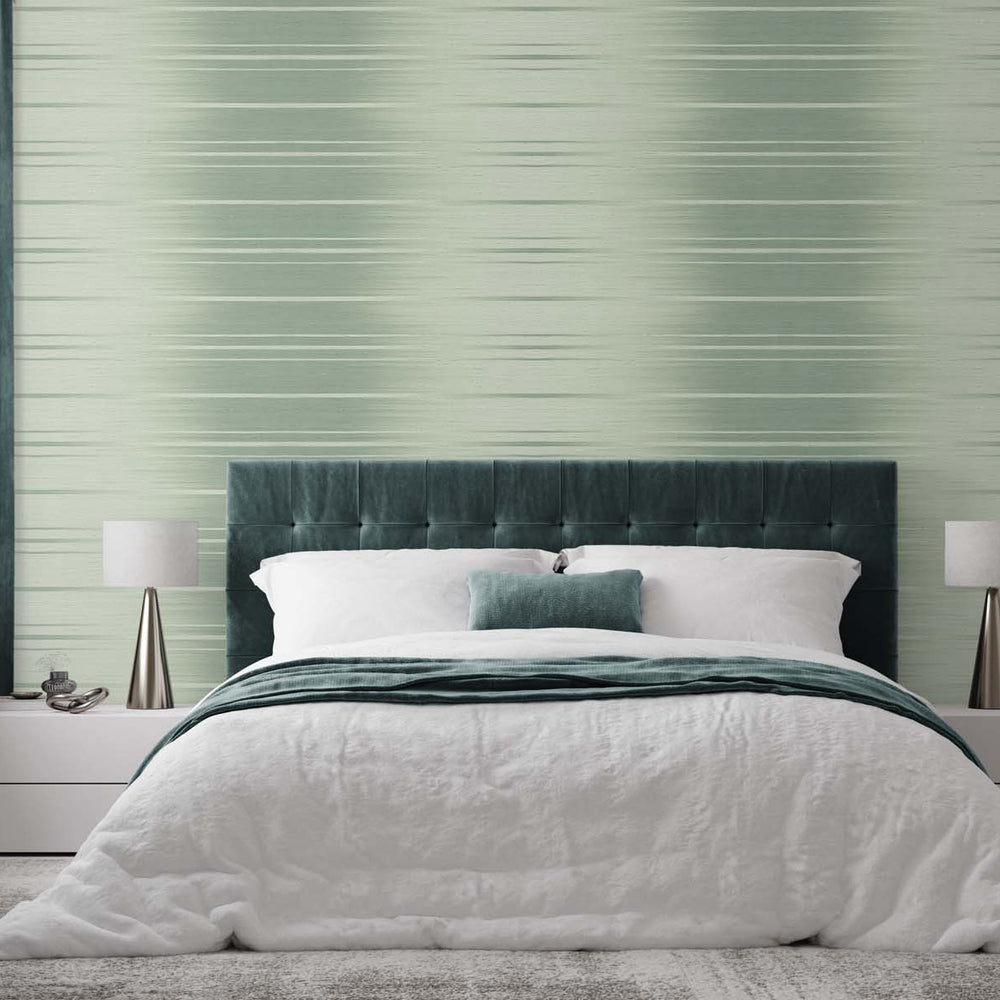 
                  
                    Textured vinyl wallpaper bedroom TS80604 Horizon ombre stripe from the Even More Textures collection by Seabrook Designs
                  
                