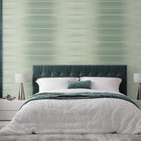 Textured vinyl wallpaper bedroom TS80604 Horizon ombre stripe from the Even More Textures collection by Seabrook Designs