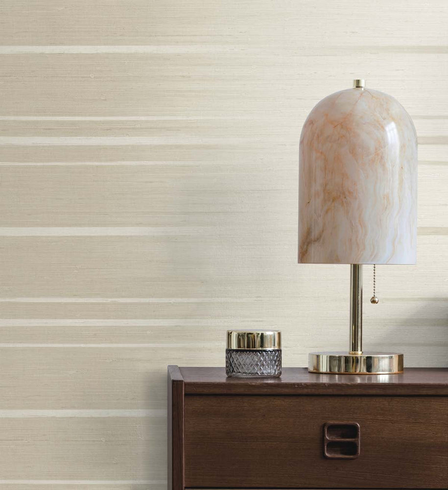 Textured vinyl wallpaper decor TS80605 Horizon ombre stripe from the Even More Textures collection by Seabrook Designs