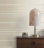 Textured vinyl wallpaper decor TS80605 Horizon ombre stripe from the Even More Textures collection by Seabrook Designs