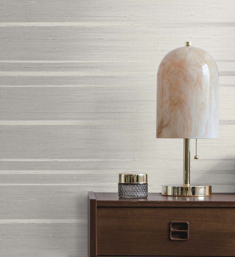 Textured vinyl wallpaper decor TS80608 Horizon ombre stripe from the Even More Textures collection by Seabrook Designs