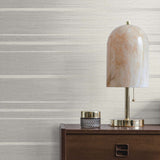 Textured vinyl wallpaper decor TS80608 Horizon ombre stripe from the Even More Textures collection by Seabrook Designs