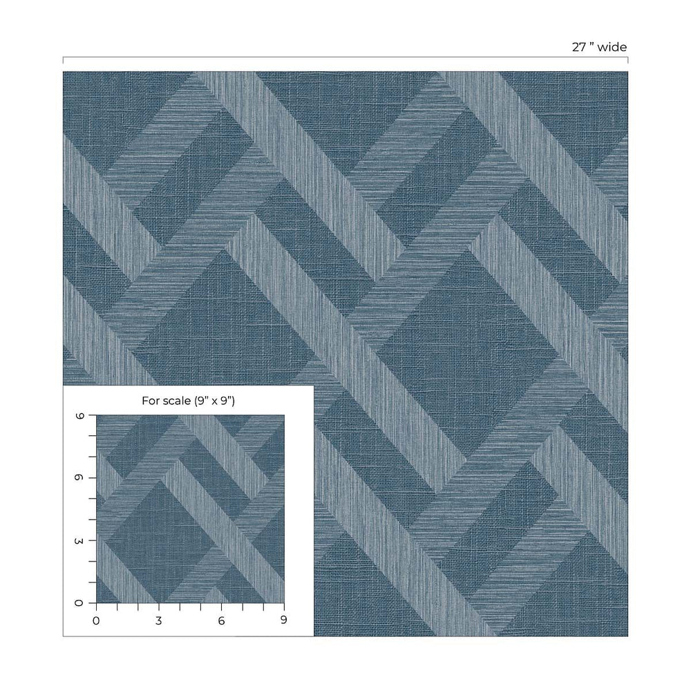 
                  
                    Textured vinyl wallpaper scale TS80802 geometric from the Even More Textures collection by Seabrook Designs
                  
                