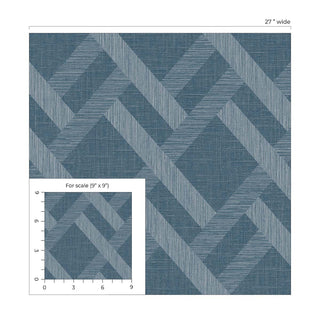 Textured vinyl wallpaper scale TS80802 geometric from the Even More Textures collection by Seabrook Designs