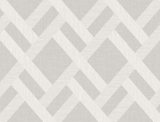 Textured vinyl wallpaper TS80808 geometric from the Even More Textures collection by Seabrook Designs