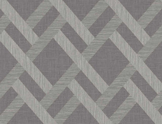 Textured vinyl wallpaper TS80818 geometric from the Even More Textures collection by Seabrook Designs