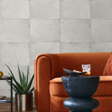 Textured vinyl wallpaper living room TS81500 faux from the Even More Textures collection by Seabrook Designs