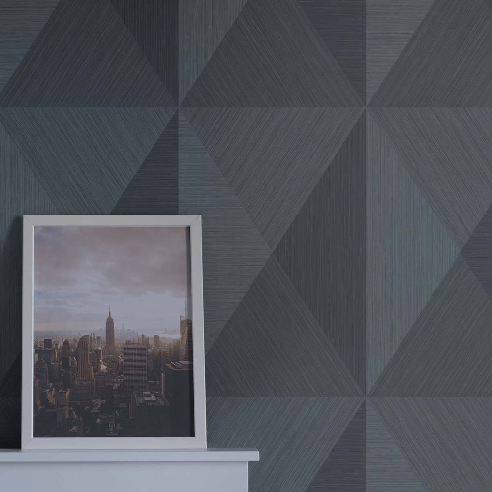 
                  
                    Geometric wallpaper decor TS81600 embossed vinyl from the Even More Textures collection by Seabrook Designs
                  
                
