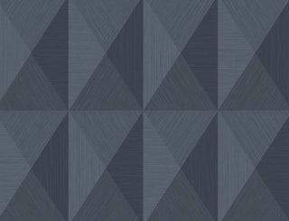 Geometric wallpaper TS81600 embossed vinyl from the Even More Textures collection by Seabrook Designs