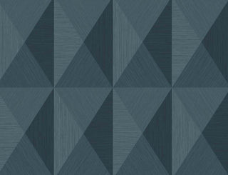 Geometric wallpaper TS81602 embossed vinyl from the Even More Textures collection by Seabrook Designs