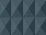 Geometric wallpaper TS81602 embossed vinyl from the Even More Textures collection by Seabrook Designs