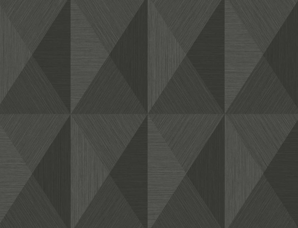 Geometric wallpaper TS81606 embossed vinyl from the Even More Textures collection by Seabrook Designs